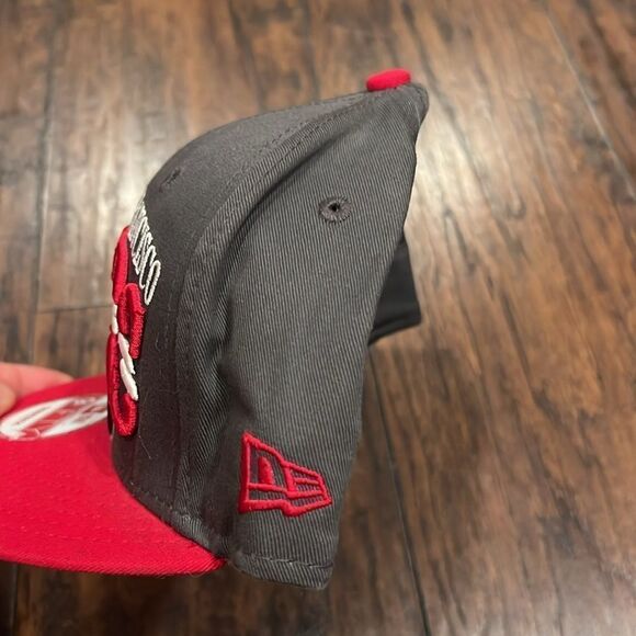 San Francisco 49ers 3d Logo NFL Football Hat Gray New Era Snapback Snap 9FIFTY - Picture 3 of 7